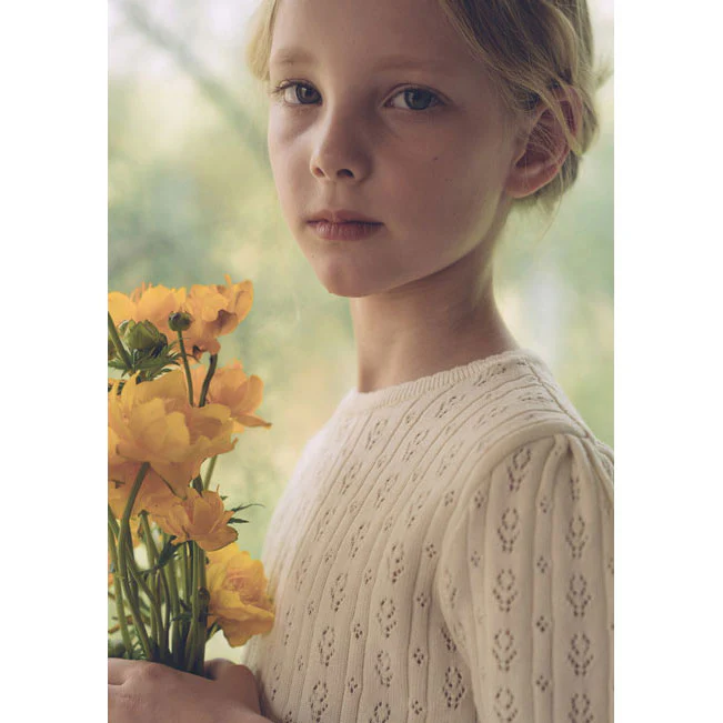 Louisiella Ecru Bron Knit Pullover - Image 2