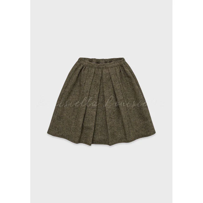 Louisiella Khaki Gray Adel Skirt