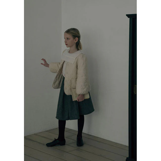 Louisiella Khaki Gray Adel Skirt - Image 2
