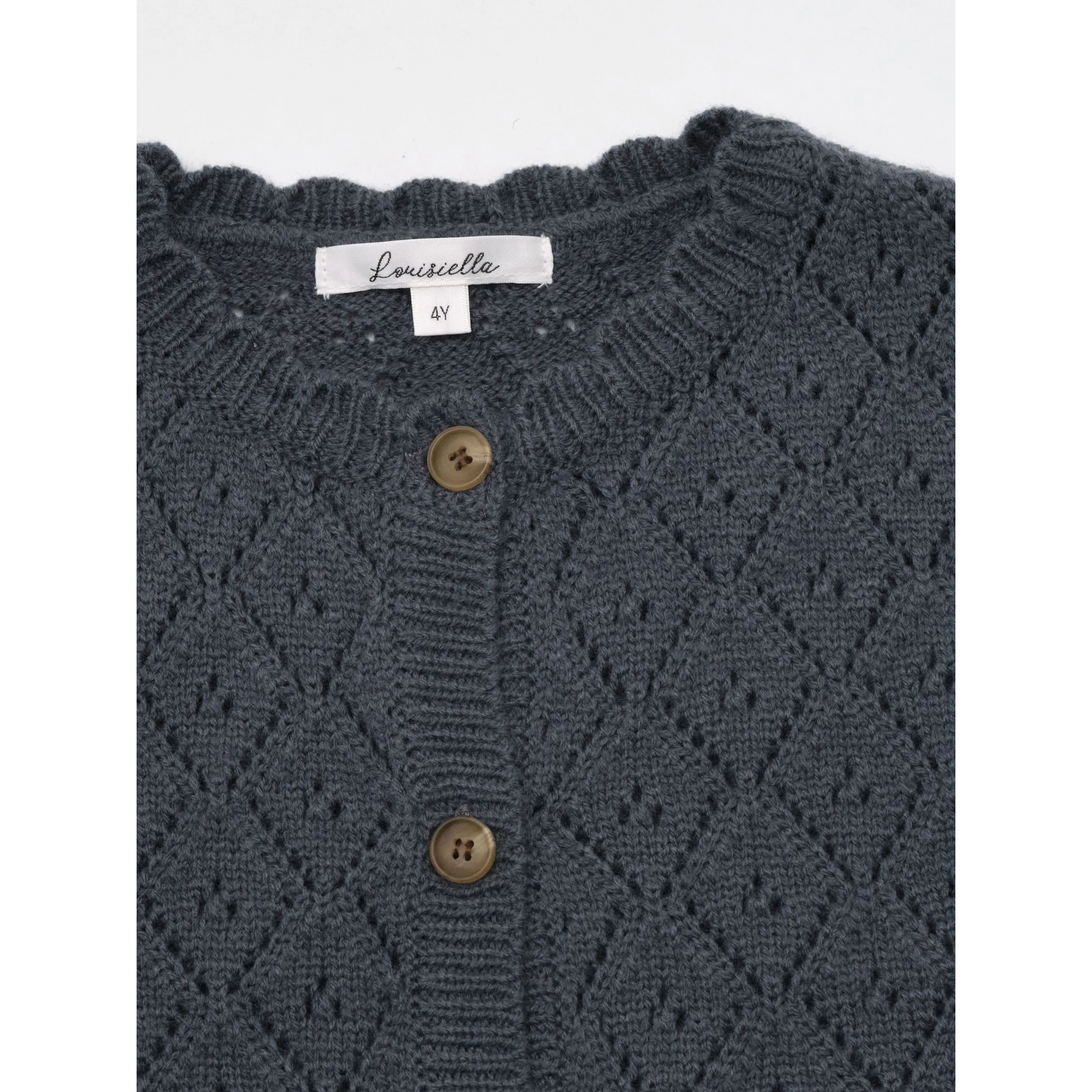 Louisiella Navy Perry Knit Cardigan - Image 6
