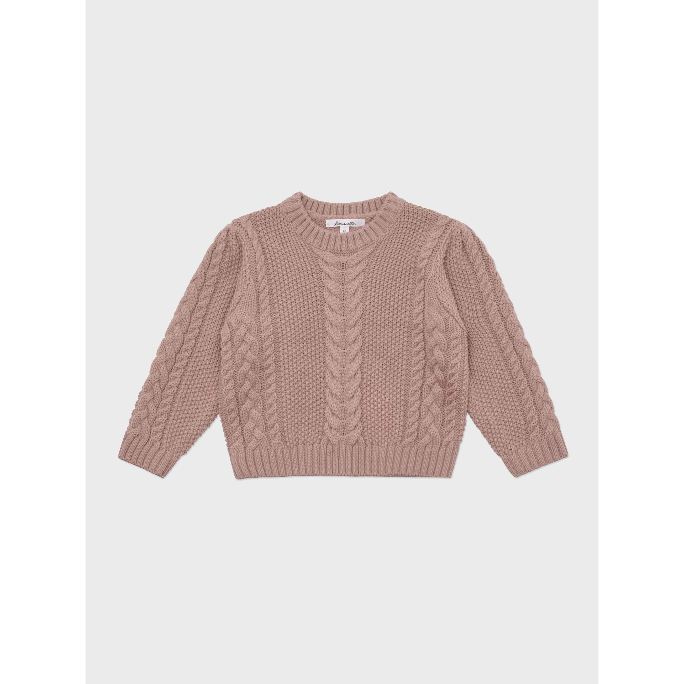 Louisiella Pink Indie Welly Knit Pullover
