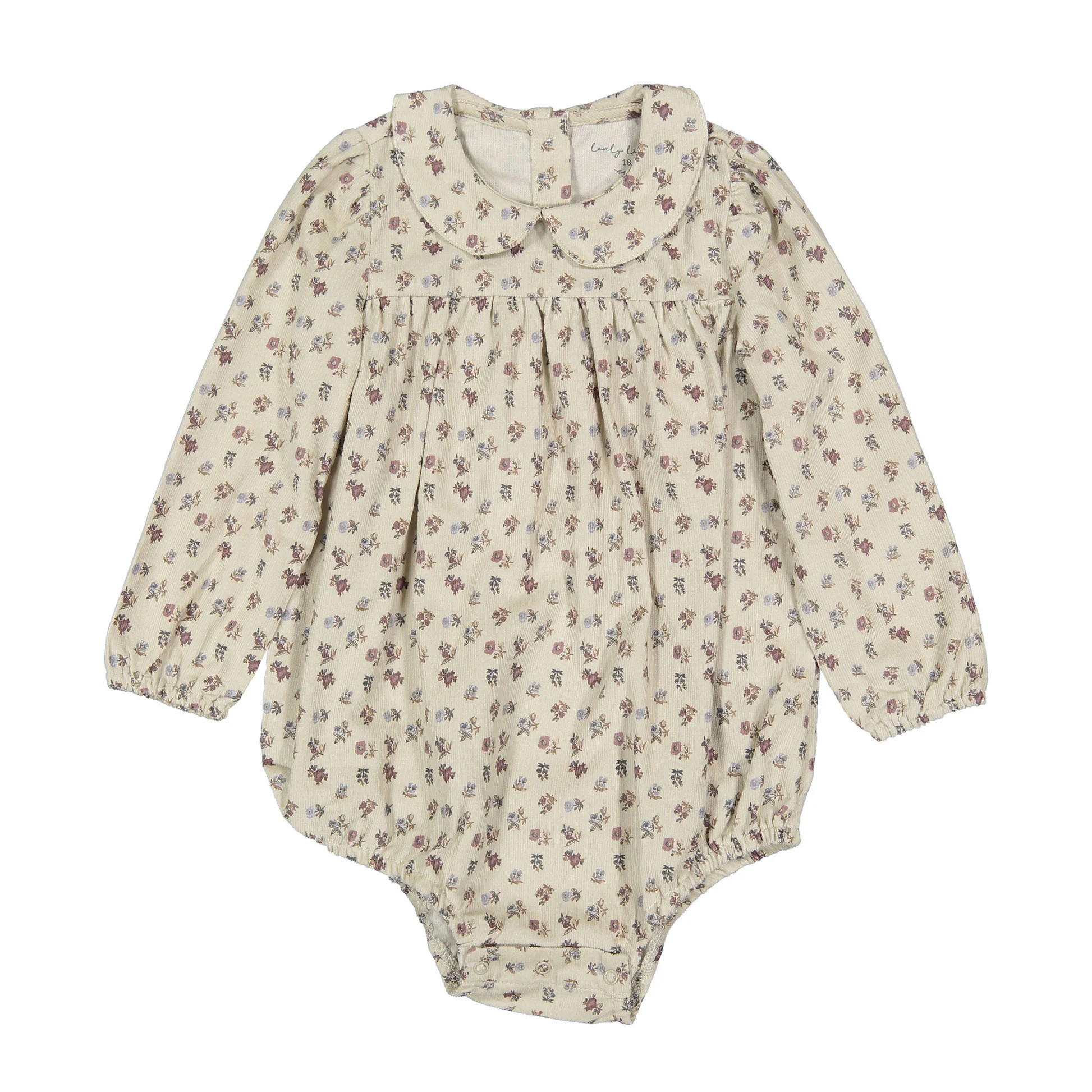 Lovely Littles Corduroy Romper - Olivia