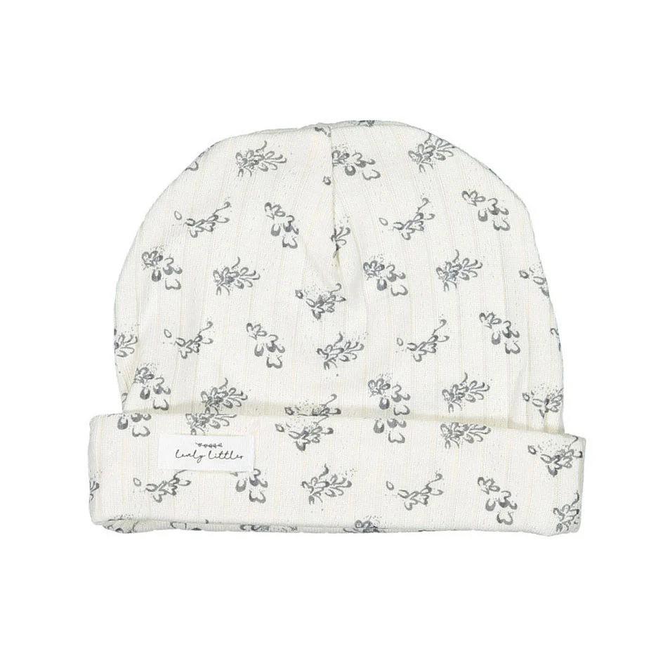 Lovely Littles Printed Hat - Oaklyn Blue
