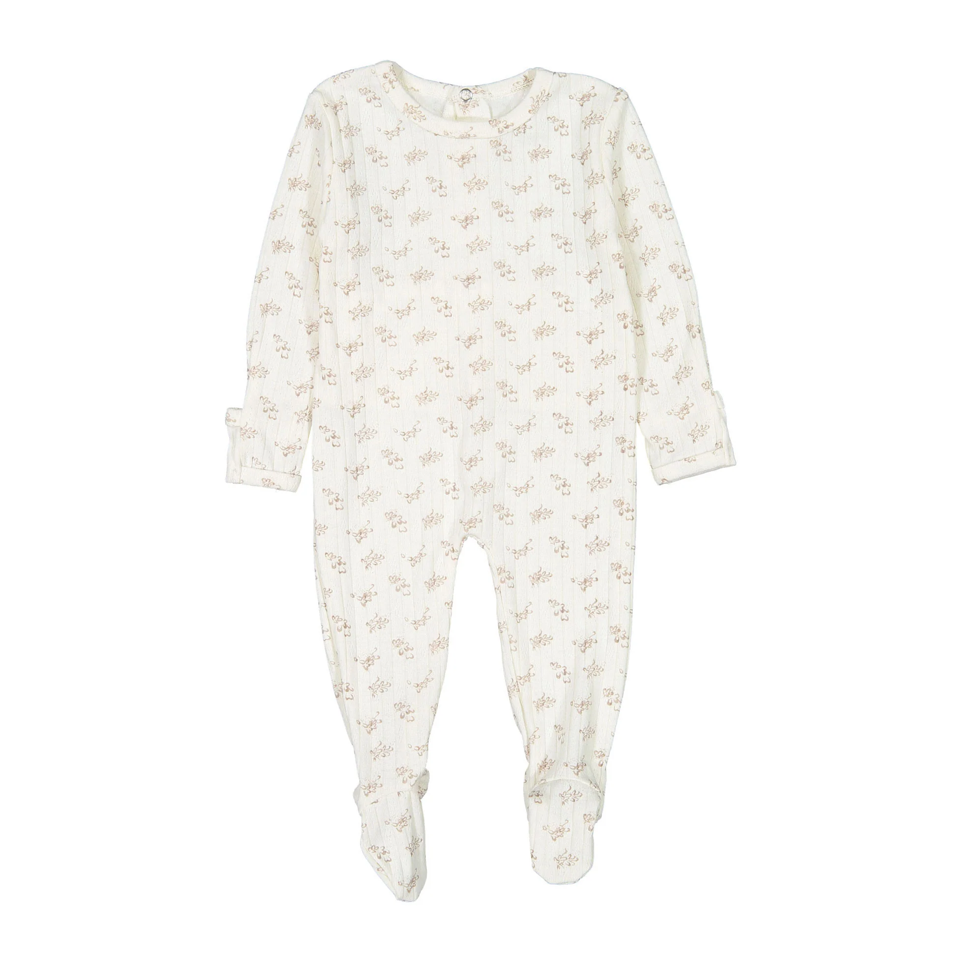 Lovely Littles Printed Romper - Oaklyn Pink