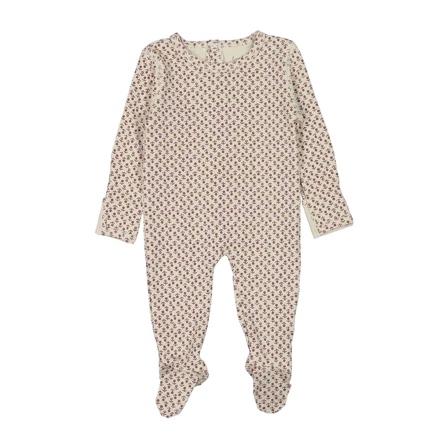 Lovely Littles Printed Romper - Quinn Pink