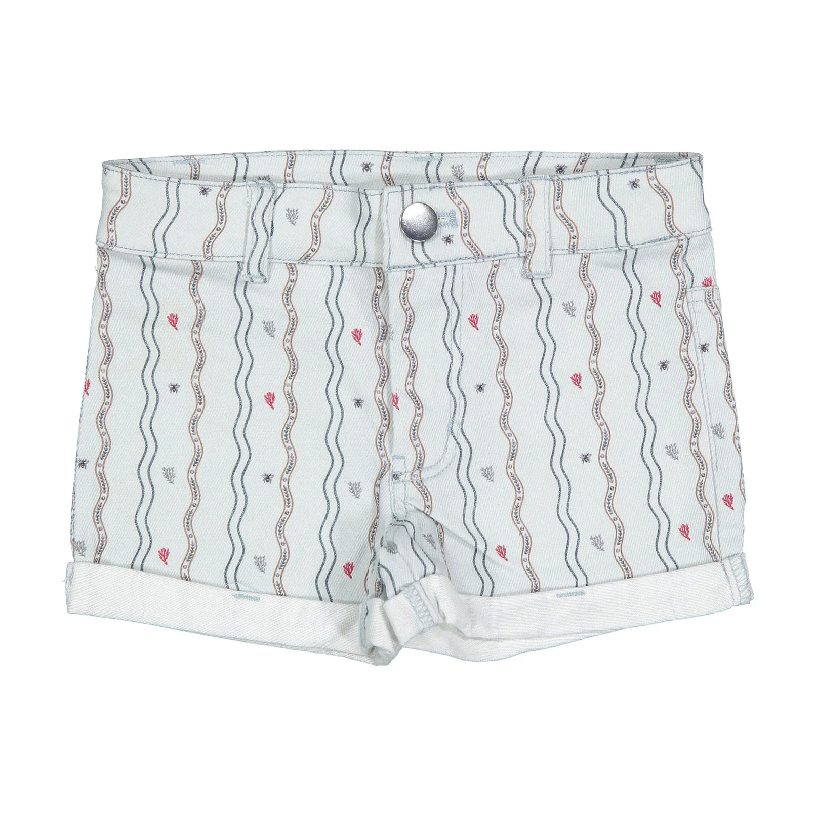 Lovely Littles The Denim Short - Meri Sea