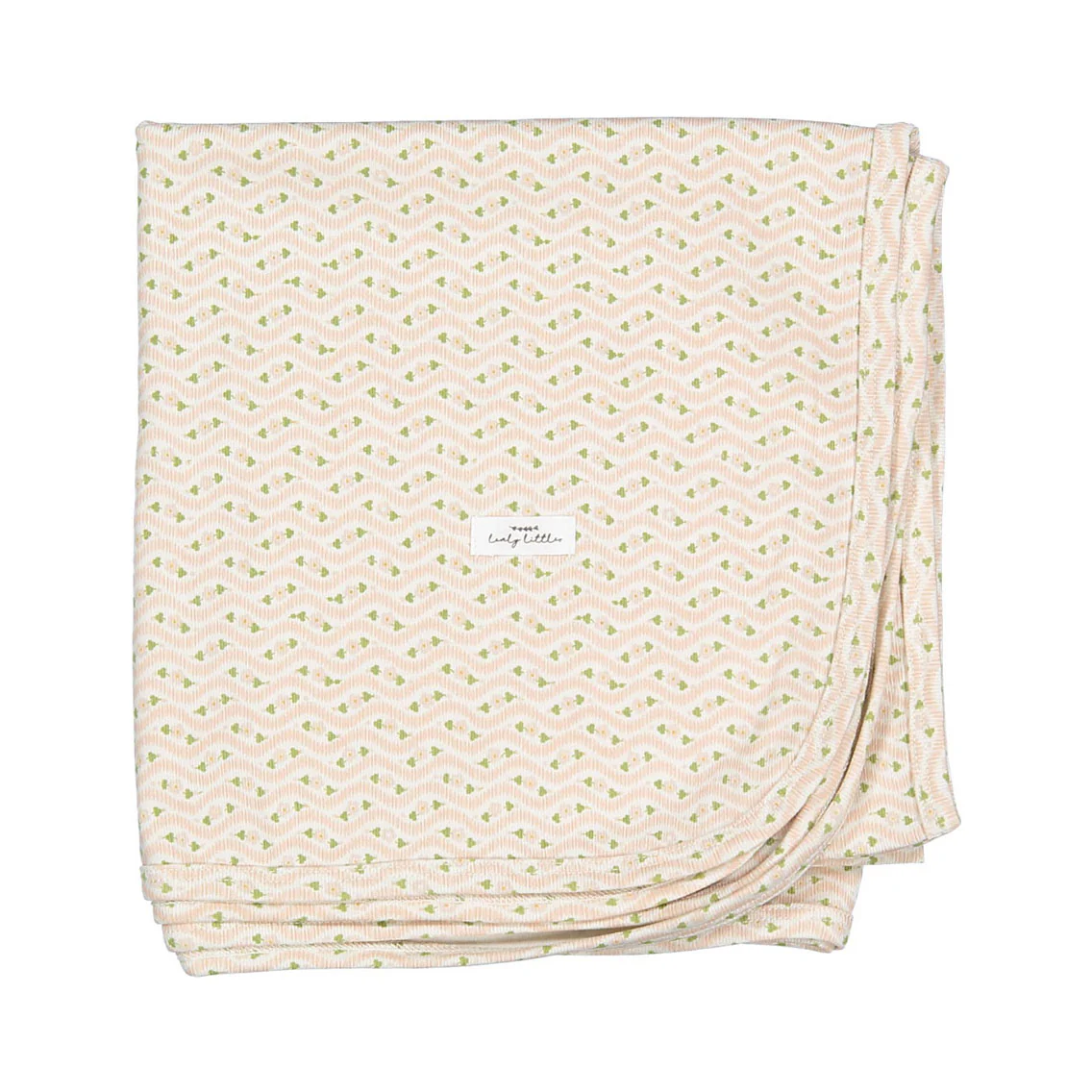 Lovely Littles The Printed Blanket - Elsie Pink