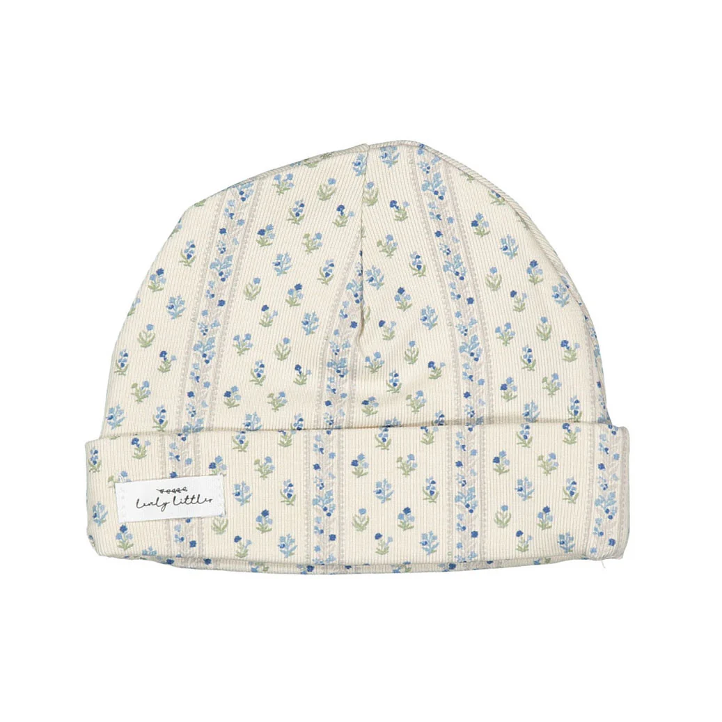 Lovely Littles The Printed Hat - Lux Blue
