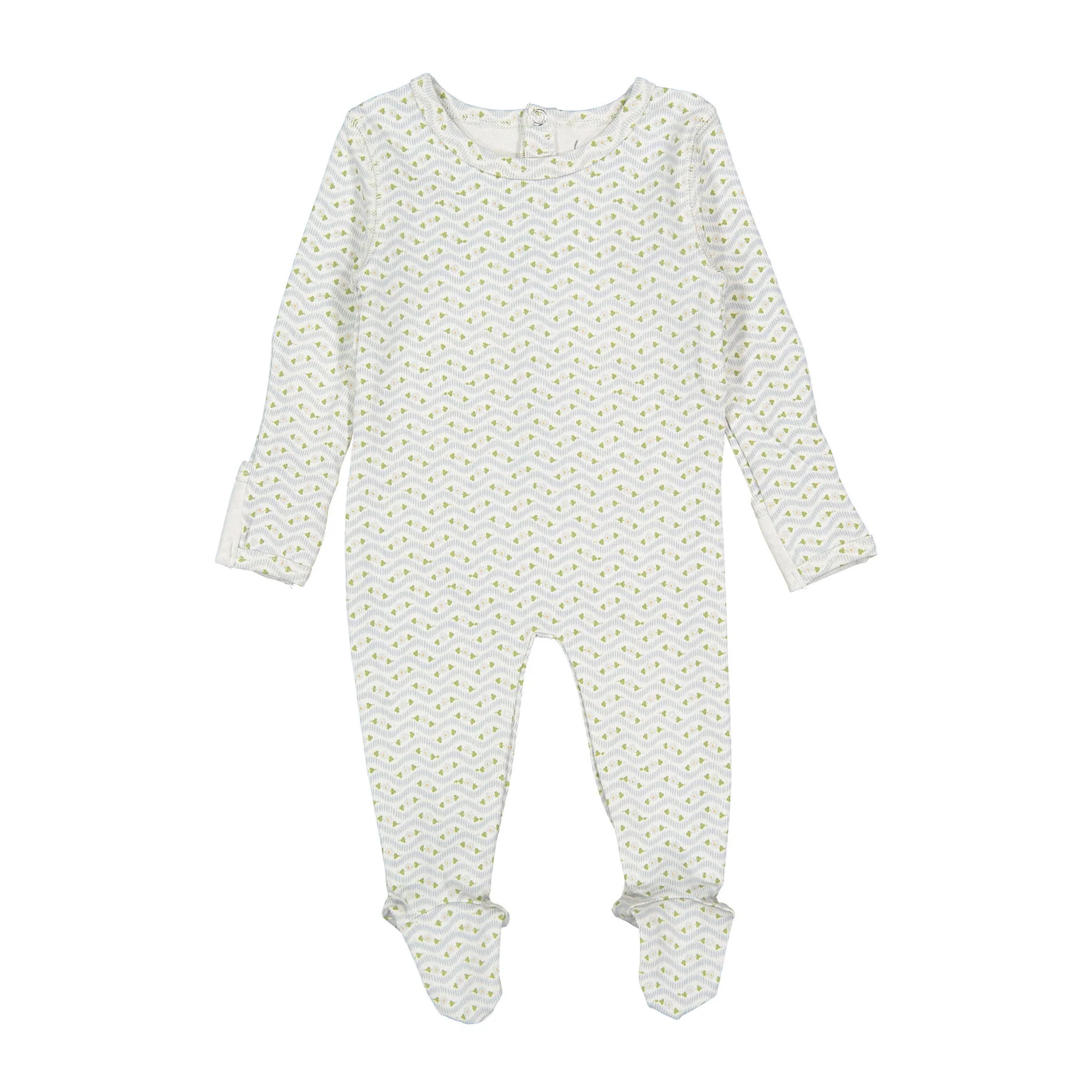 Lovely Littles The Printed Romper - Elsie Blue