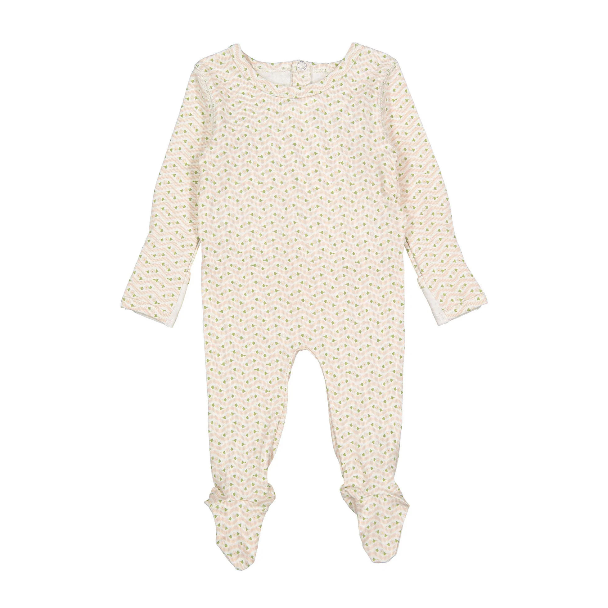 Lovely Littles The Printed Romper - Elsie Pink