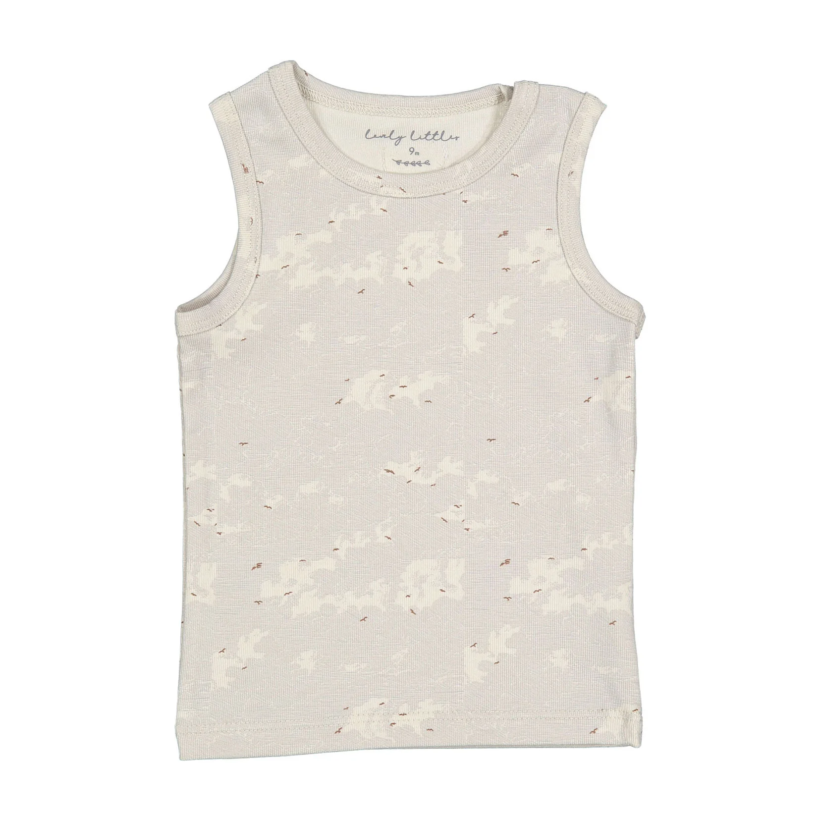 Lovely Littles The Printed Tank - Midair Pointelle
