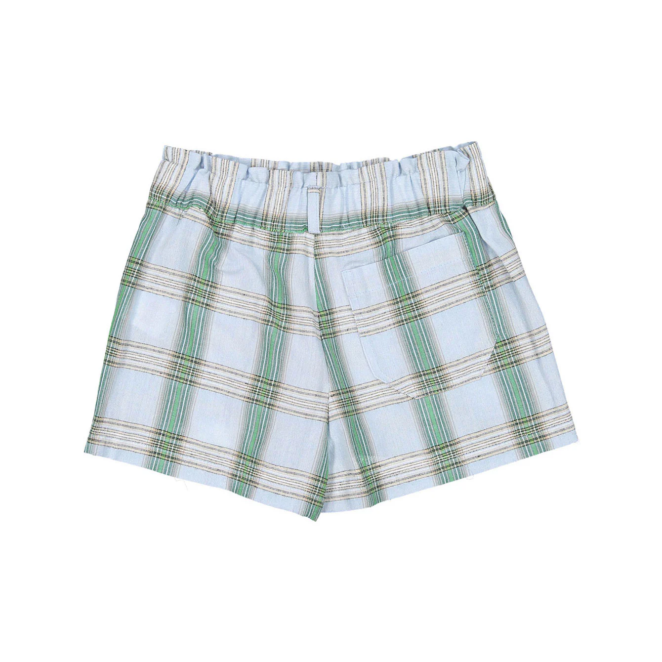 Maan Green Woven Shorts - Image 2