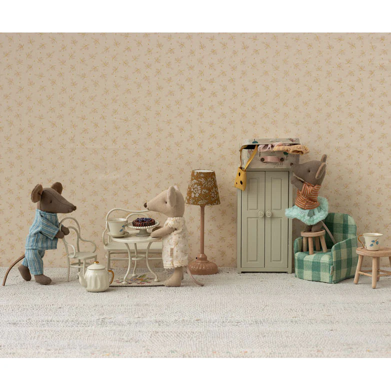Maileg Cafe Set, Mouse, Small - Off White - Image 4