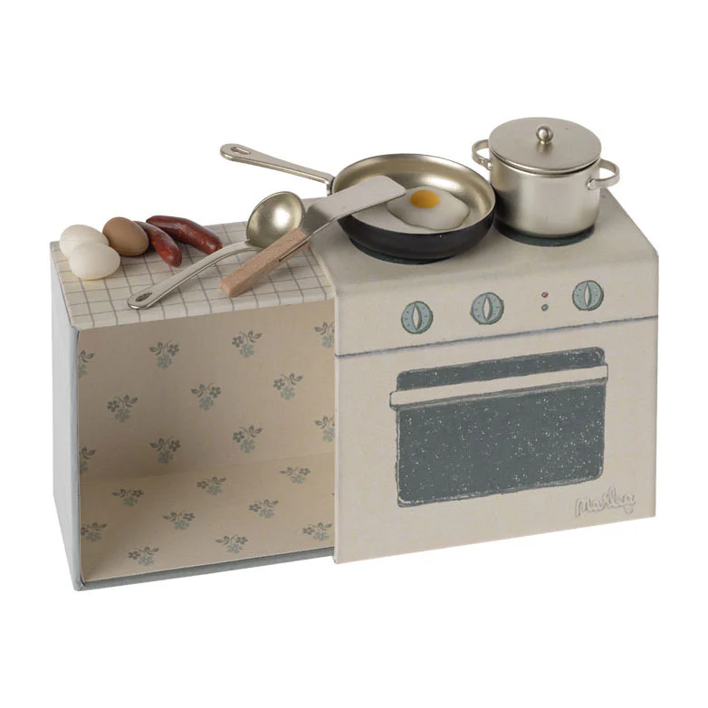 Maileg Cooking Set, Mouse - Image 2