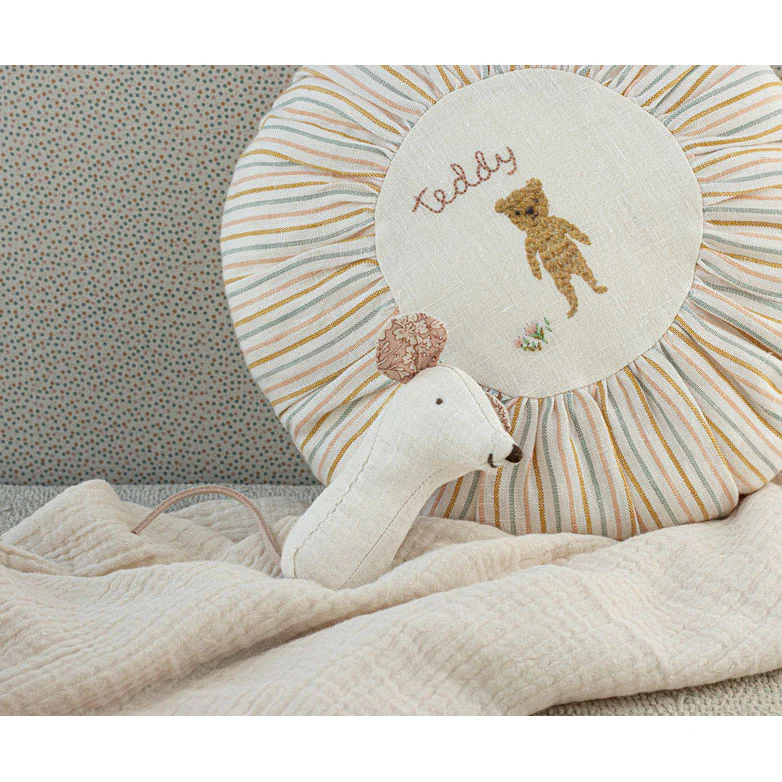 Maileg Lullaby Friends, Mouse Rattle - Nature - Image 2
