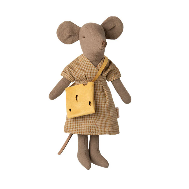 Maileg Mum Mouse - Light Brown