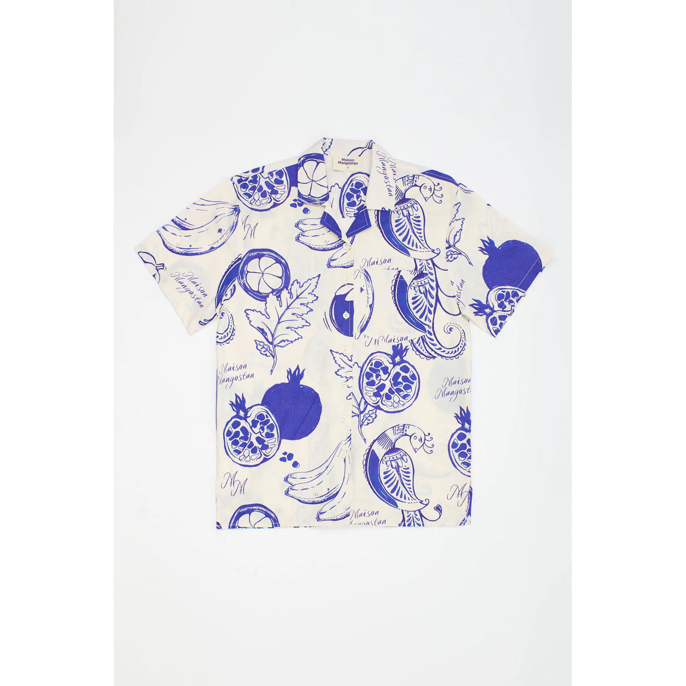 Maison Mangostan Cloudy White Pomegranate Shirt