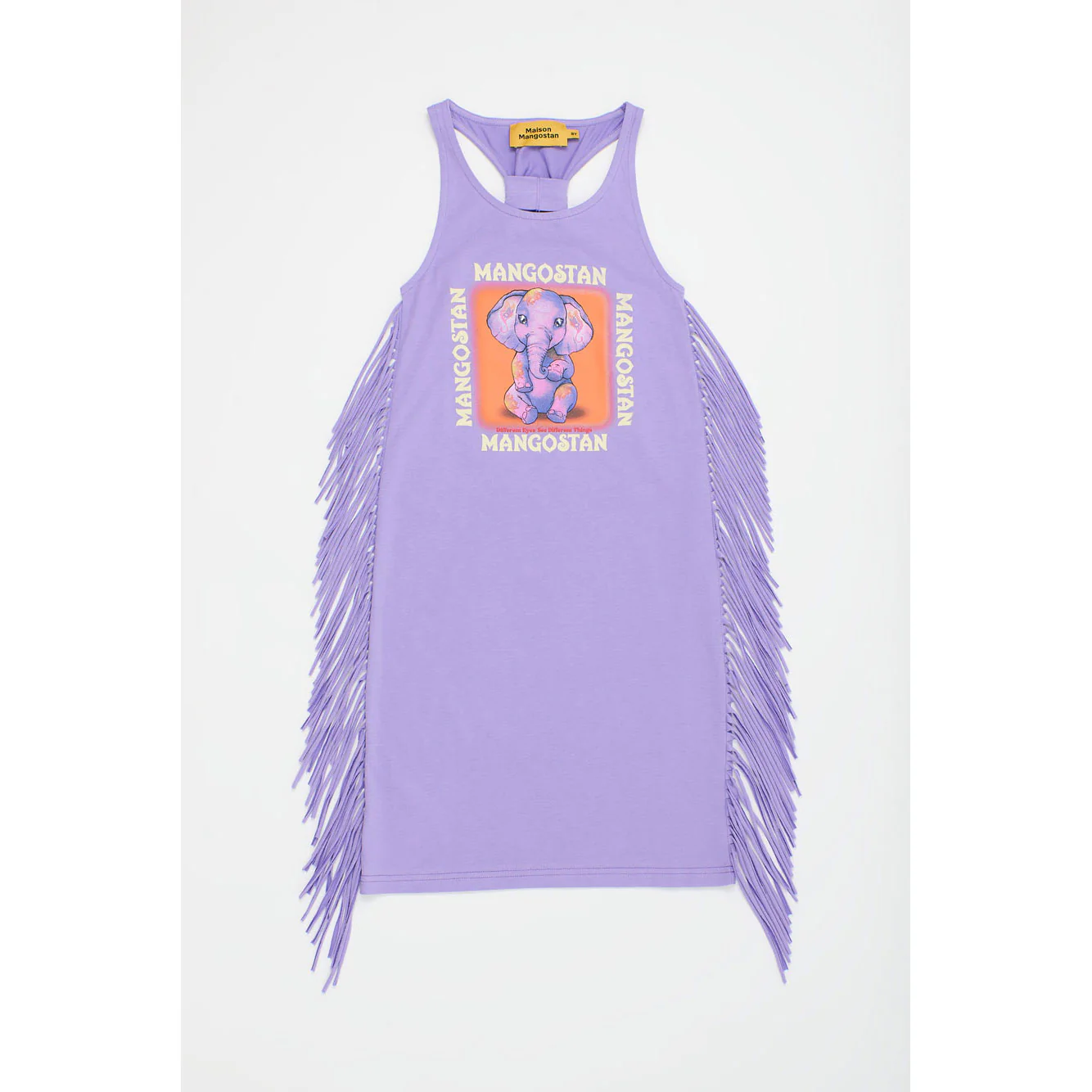 Maison Mangostan Lilac Sweet Elephant Dress