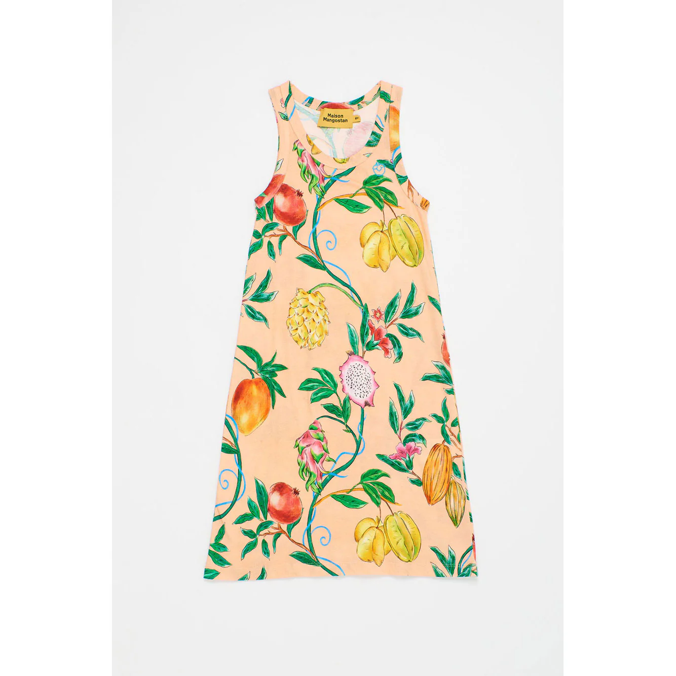 Maison Mangostan Peach Passion Fruit Dress