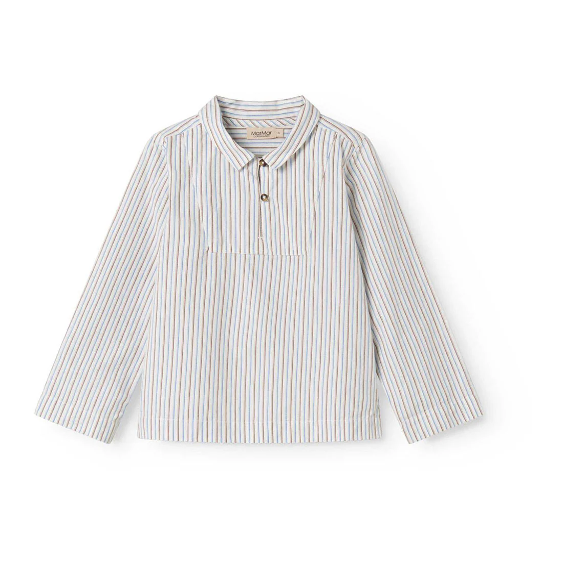 MarMar Copenhagen  Blue Iris Stripe Tovas Shirt