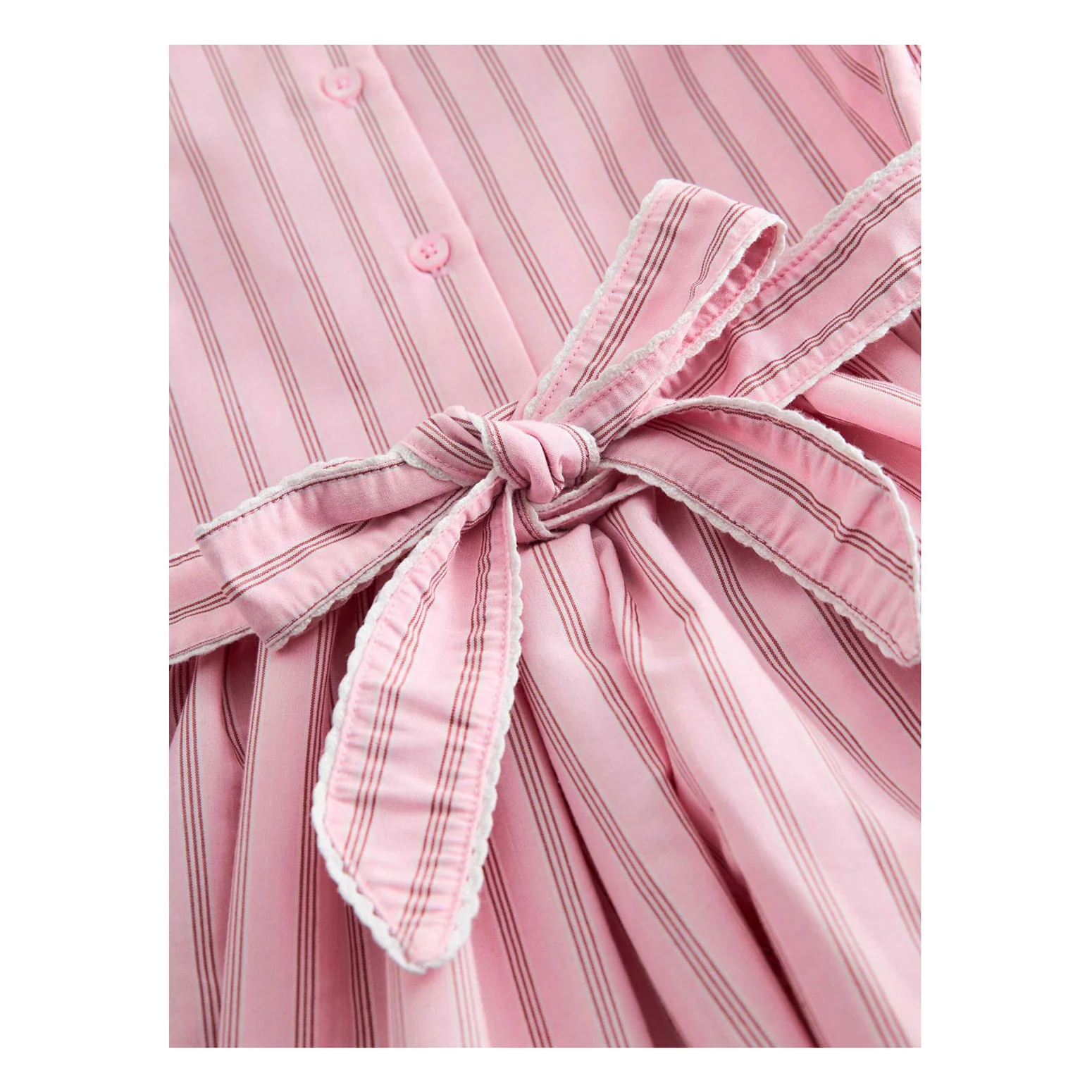 MarMar Copenhagen Bonbon Pink Stripes Darcel Dress - Image 4