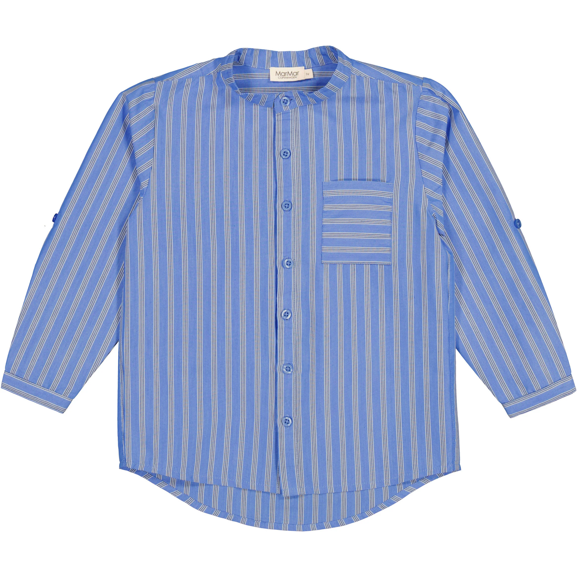 MarMar Copenhagen Cornflower Stripe LS Shirt Theodor Shirt