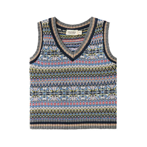 MarMar Copenhagen Fair Isle Taj Baby Vest