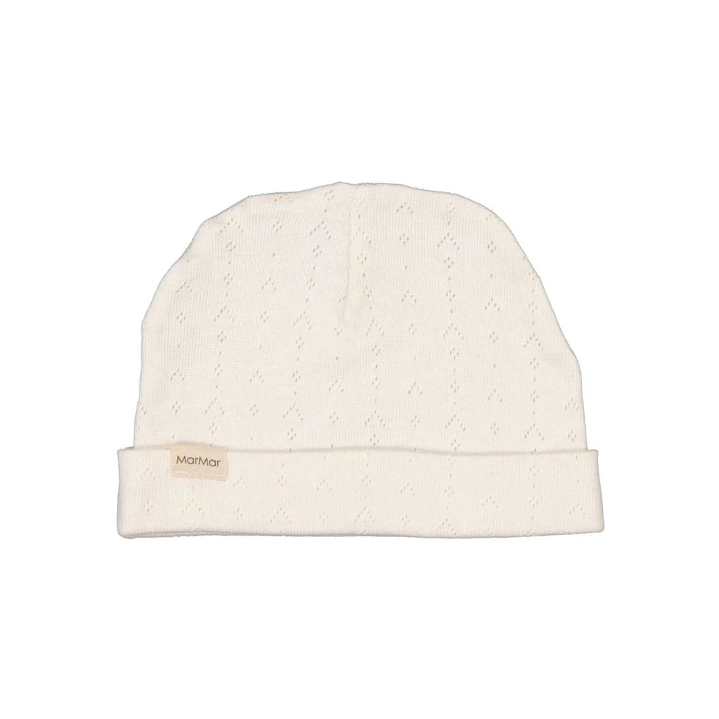 Marmar Copenhagen Flour White Aiko Baby Hat
