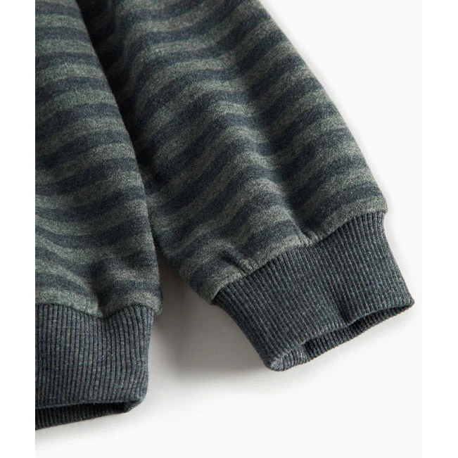 MarMar Copenhagen Forest Stripe Melange Thanos Polo - Image 4