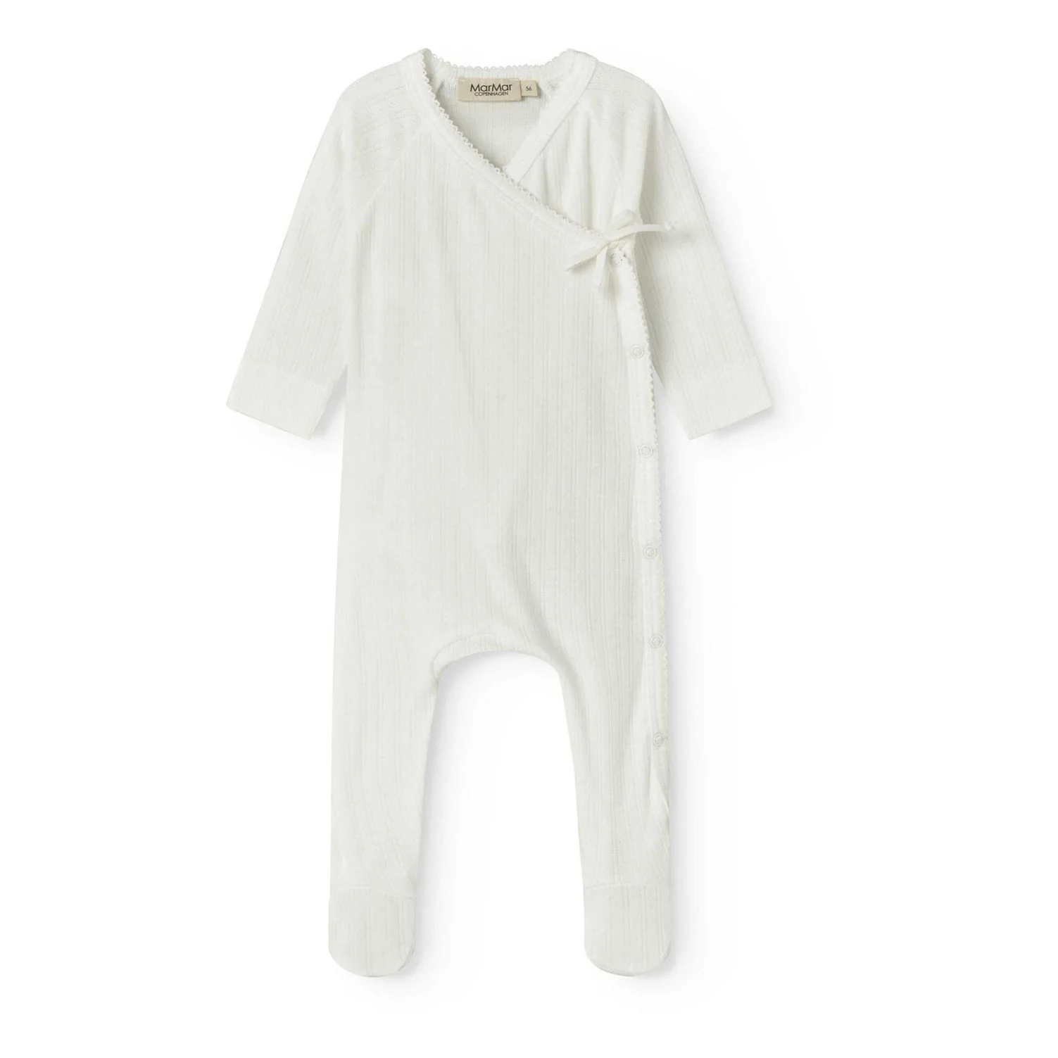 MarMar Copenhagen  Gentle White Rubetta Footie