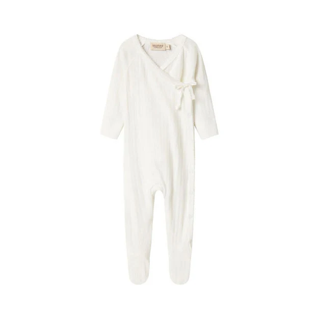 MarMar Copenhagen Gentle White Rubetta Wrap Footie