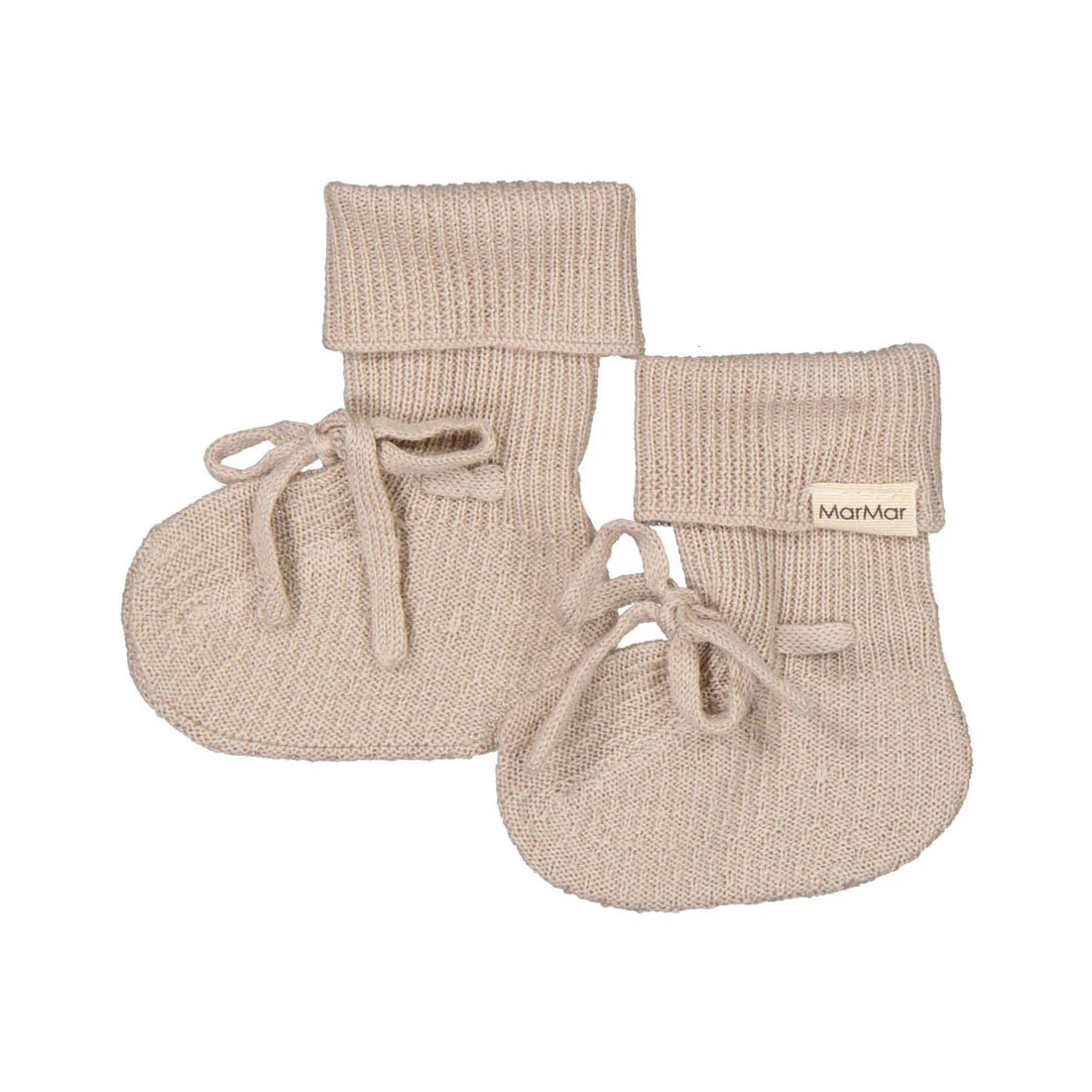 Marmar Copenhagen Grey Sand Abootie Baby Socks