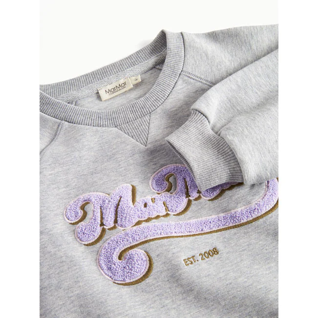 MarMar Copenhagen Lavender Logo Theos Sweatshirt - Image 3