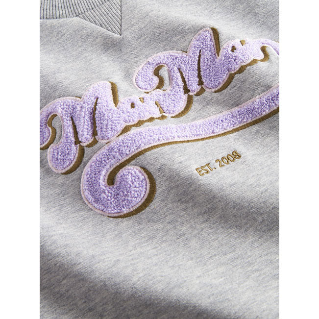 MarMar Copenhagen Lavender Logo Theos Sweatshirt - Image 4