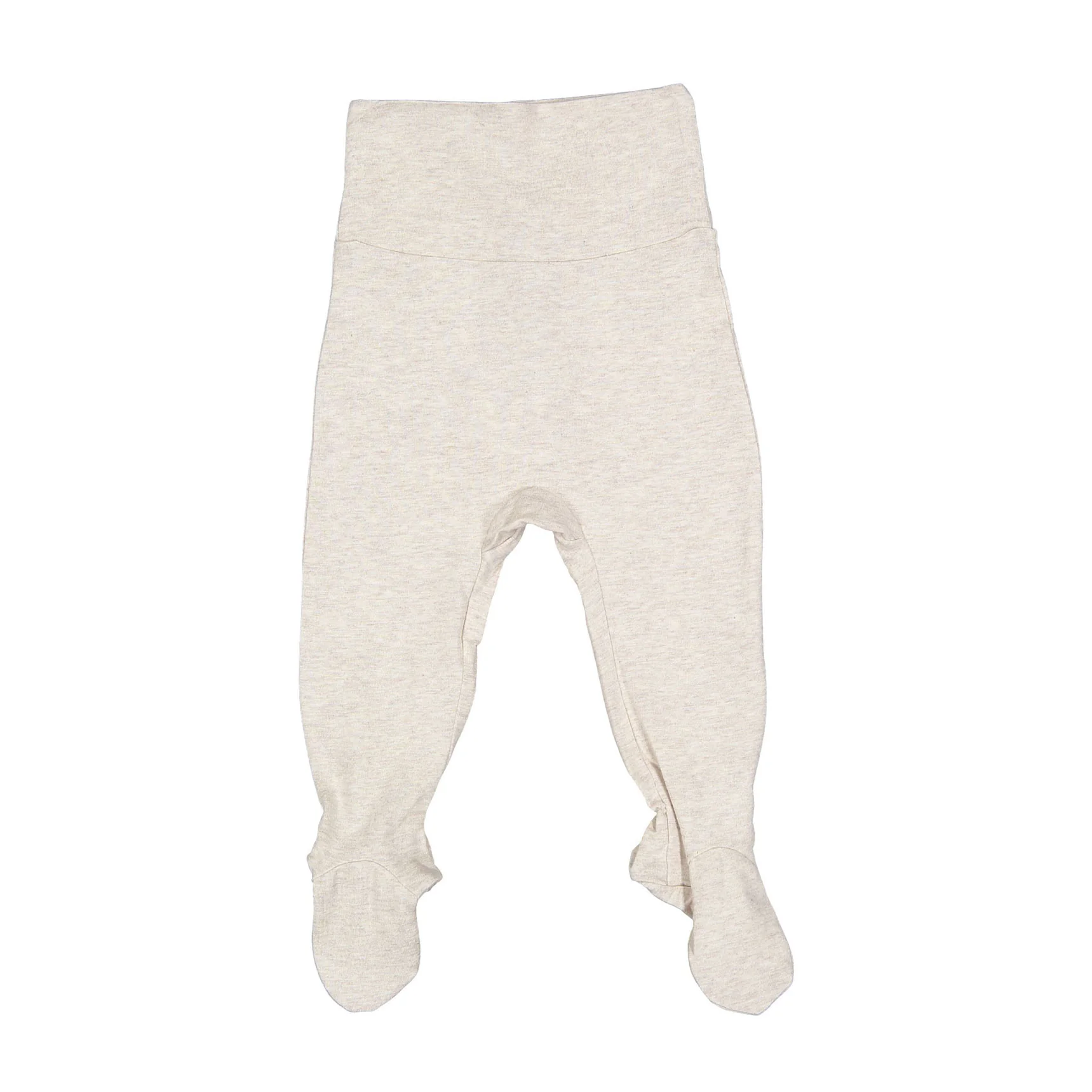 MarMar Copenhagen Light Beige Melange Pixa Footed Leggings