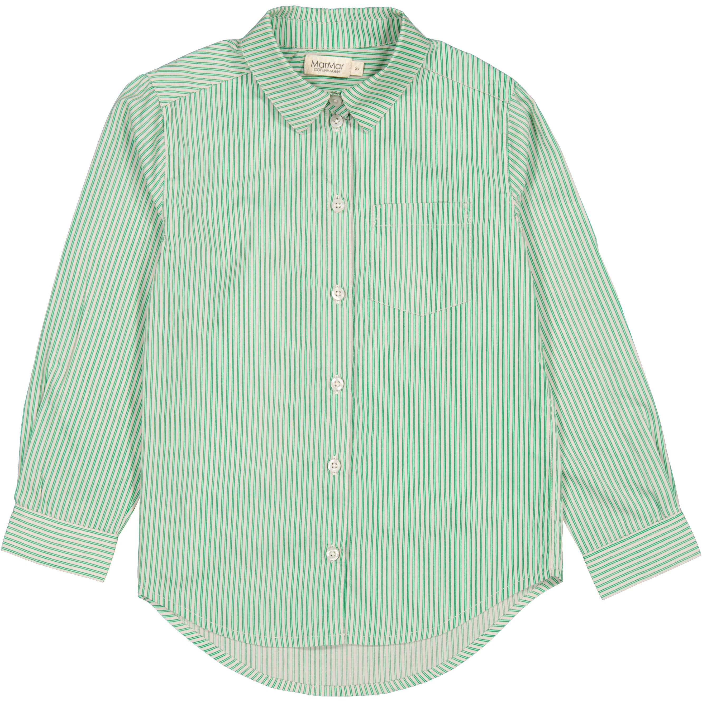 MarMar Copenhagen Mint Leaf Stripe Tommy Shirt