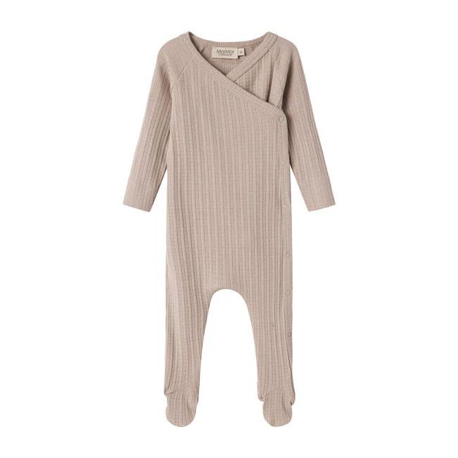 MarMar Copenhagen Soft Beige Rubello Wrap Footie