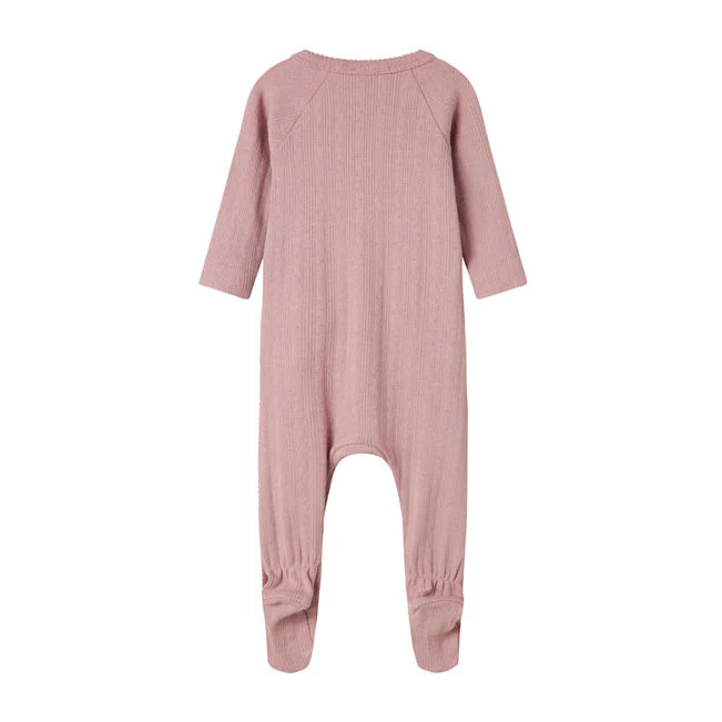 MarMar Copenhagen Soft Berry Rubetta Wrap Footie - Image 2