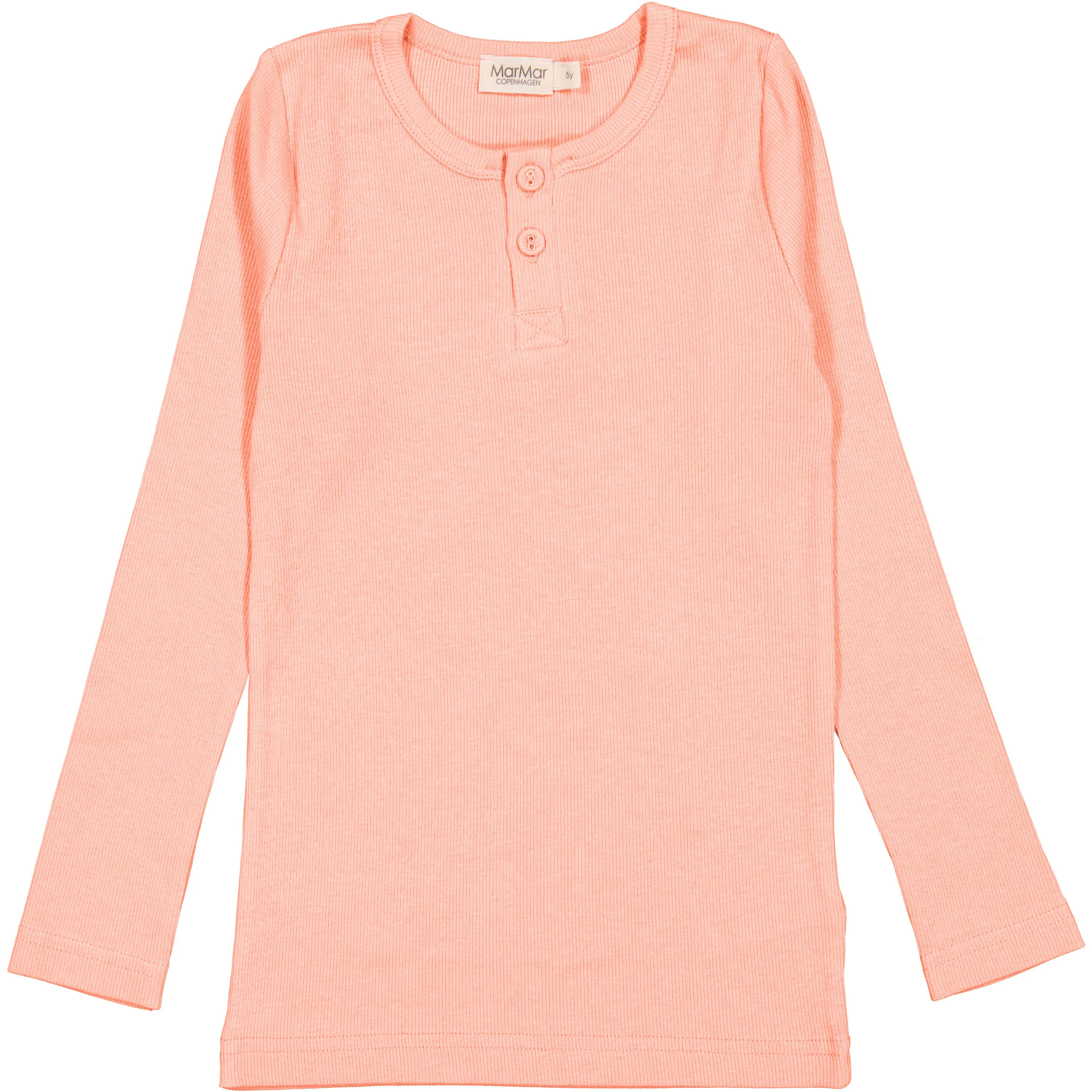 MarMar Copenhagen Soft Coral LS Henley Top
