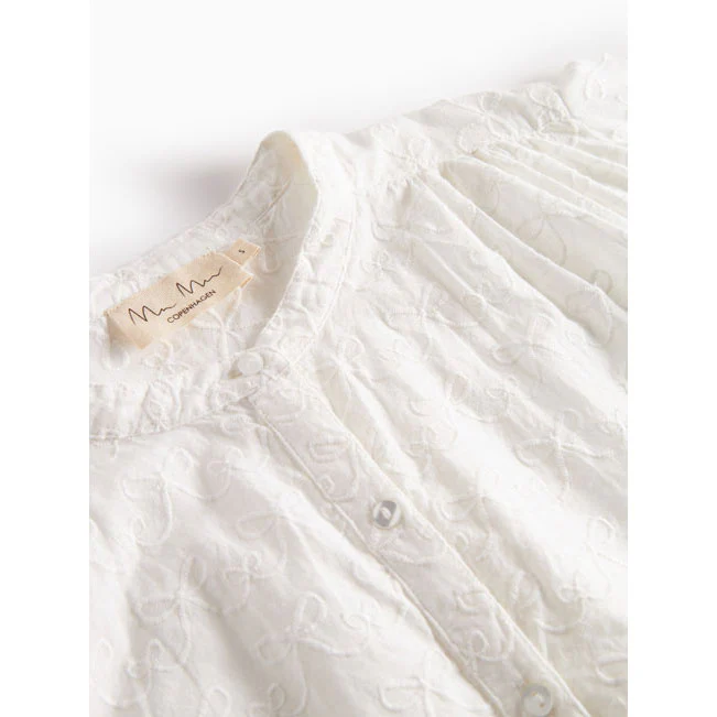 MarMar Copenhagen White Tiria Womens Blouse - Image 3