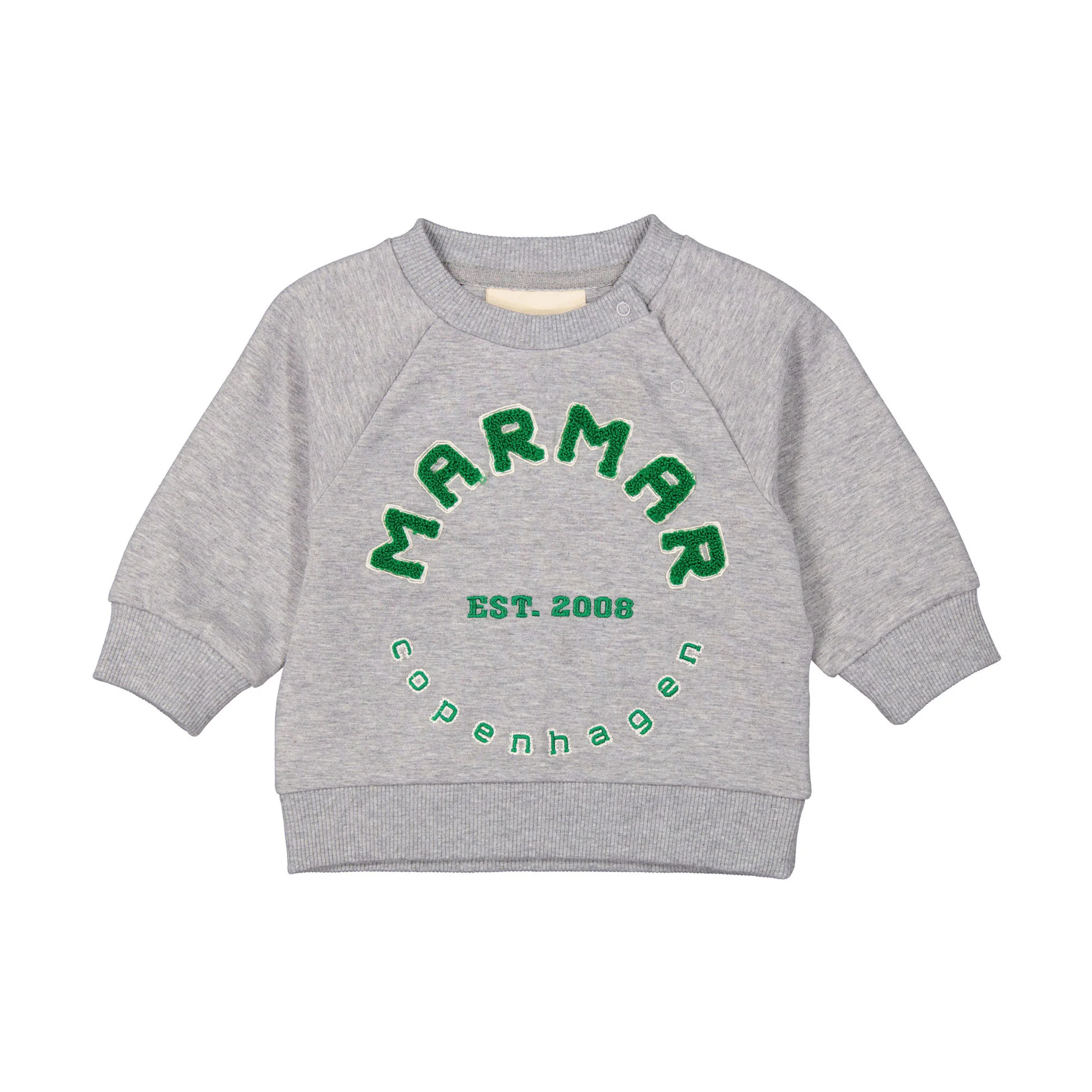 Marmar Copenhagen Green Logo Theos Baby Sweatshirt