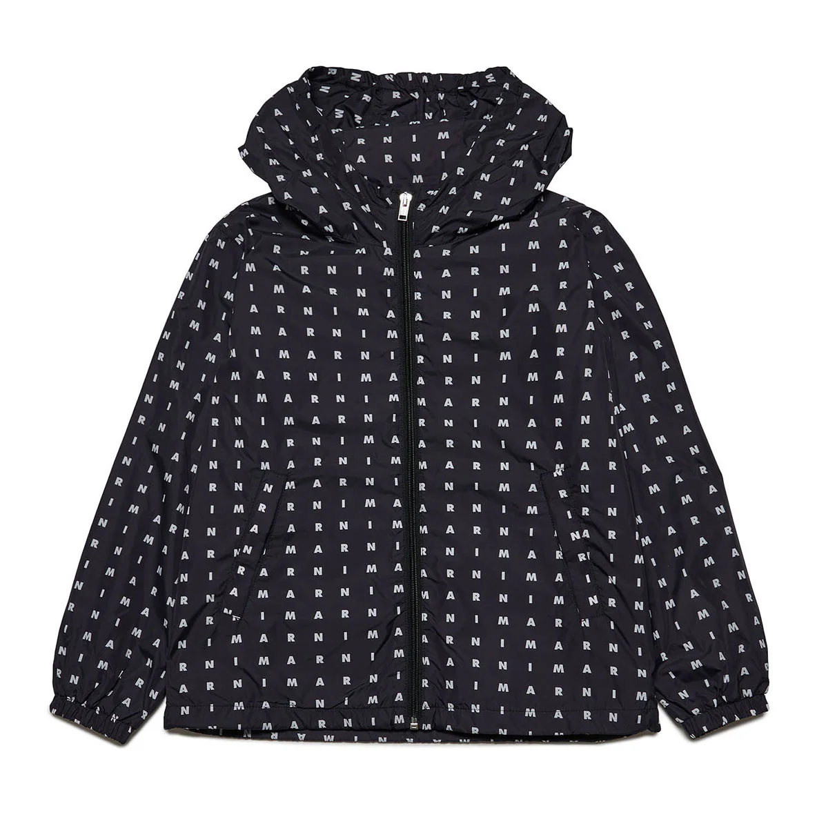 Marni Black Logo All Over Jacket