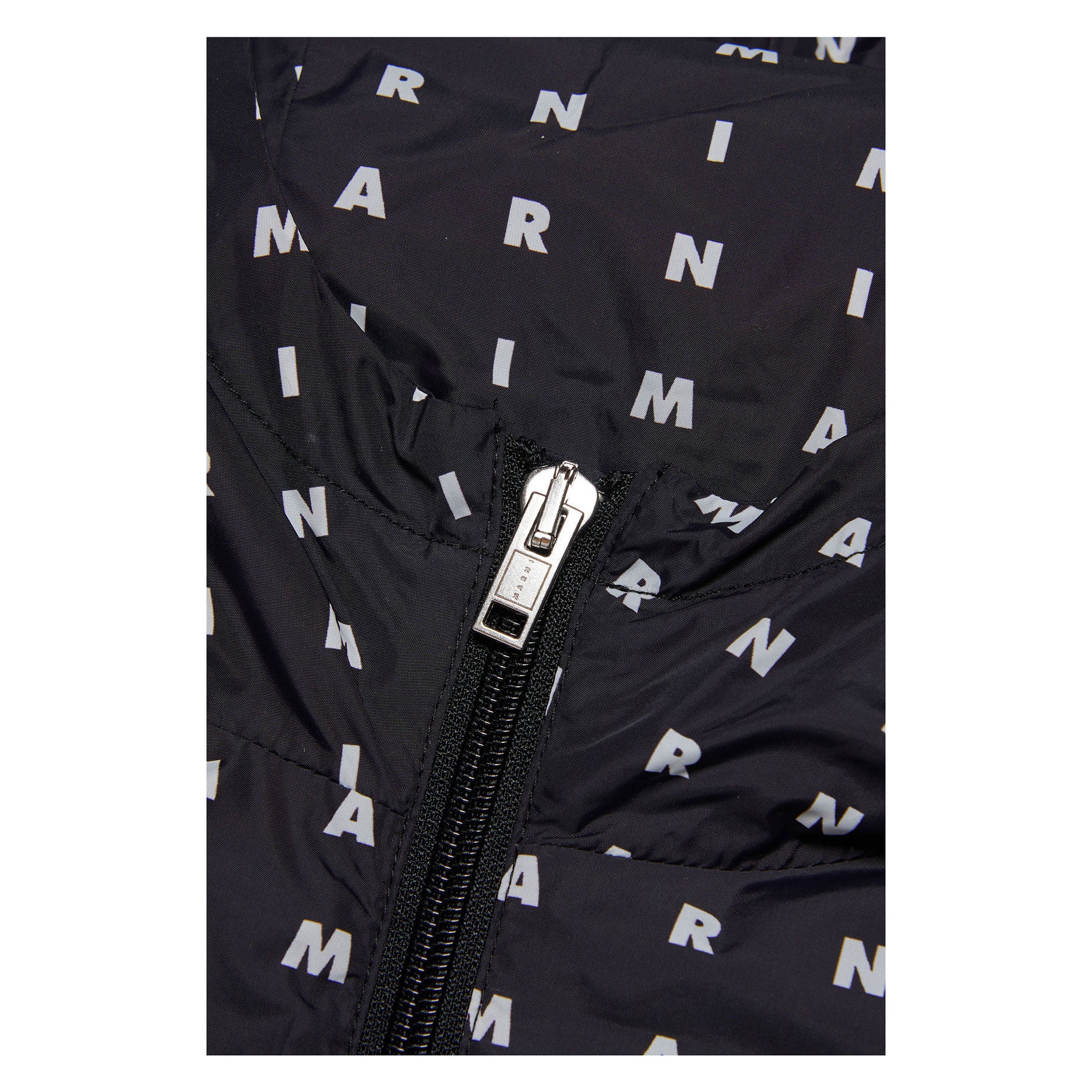 Marni Black Logo All Over Jacket - Image 3