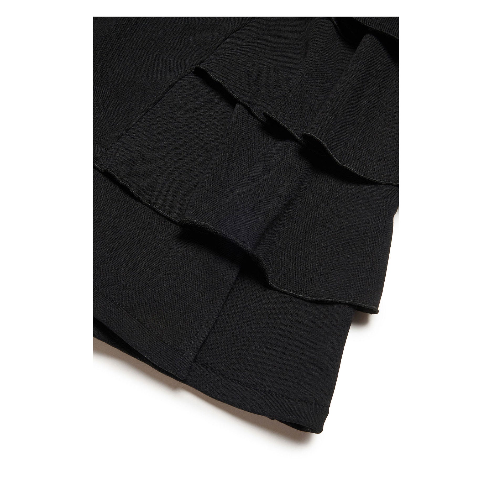 Marni Black Ruffle Sided Dress - Image 5