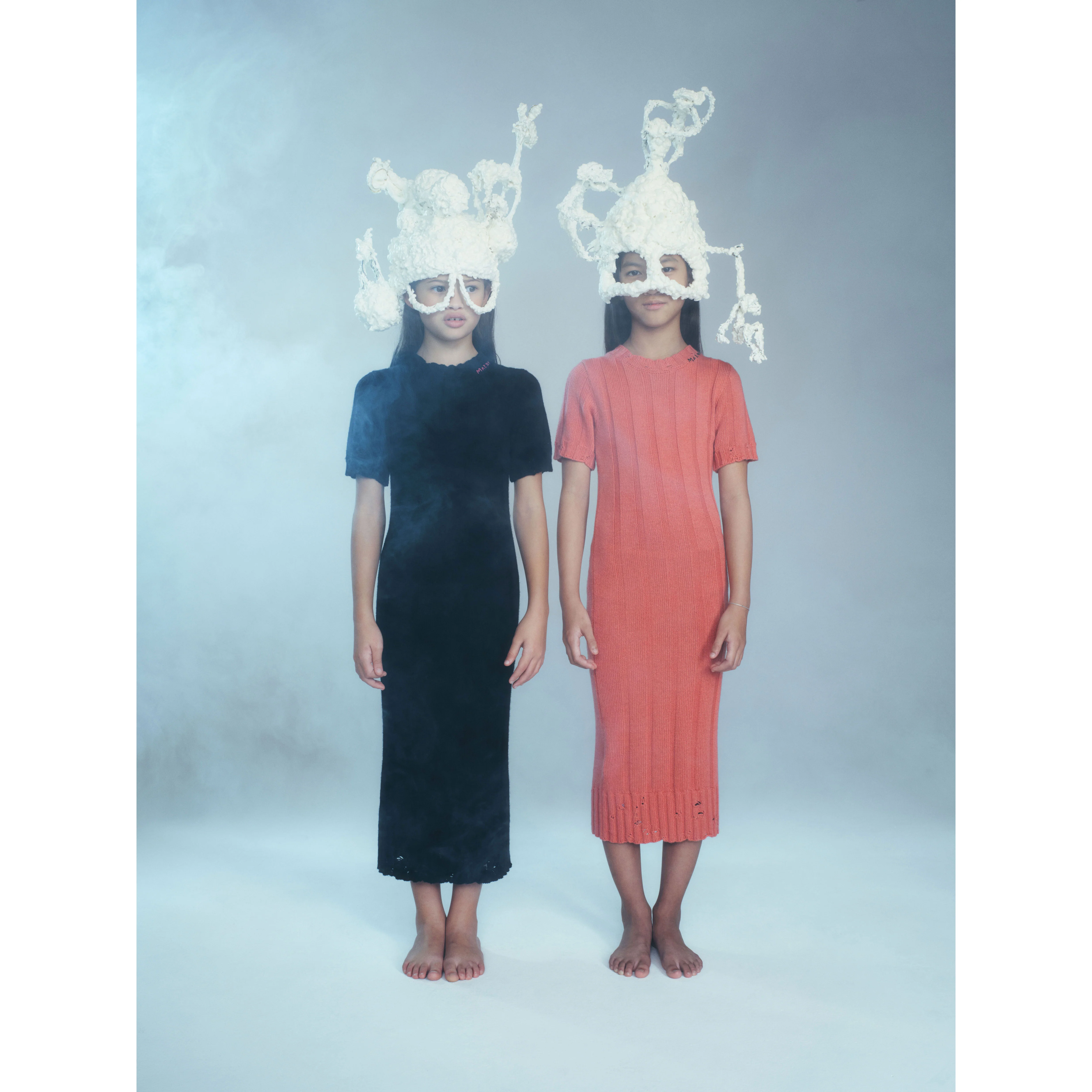Marni Black Stitched Logo Maxi Dress - Image 2