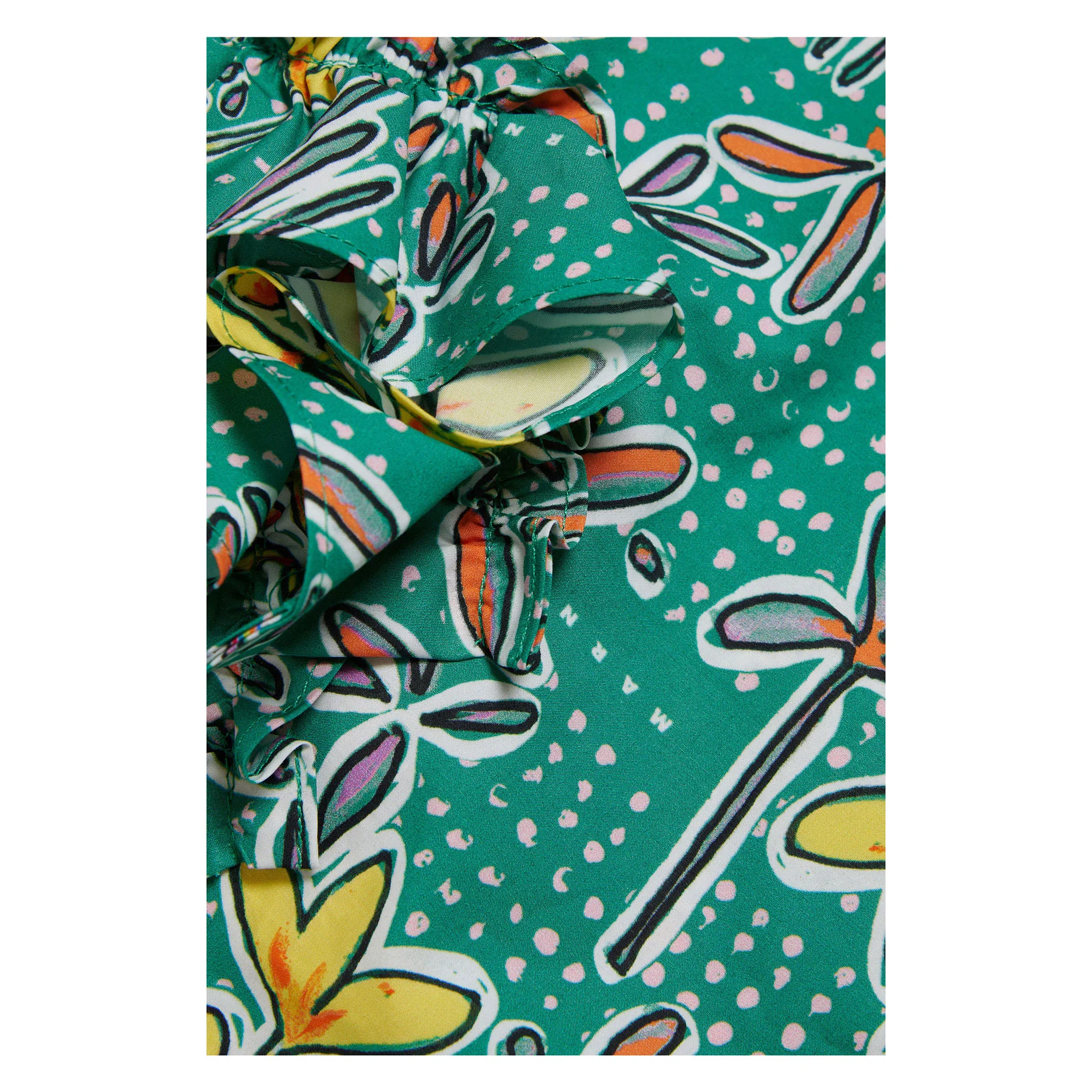 Marni Green Floral Dress - Image 3