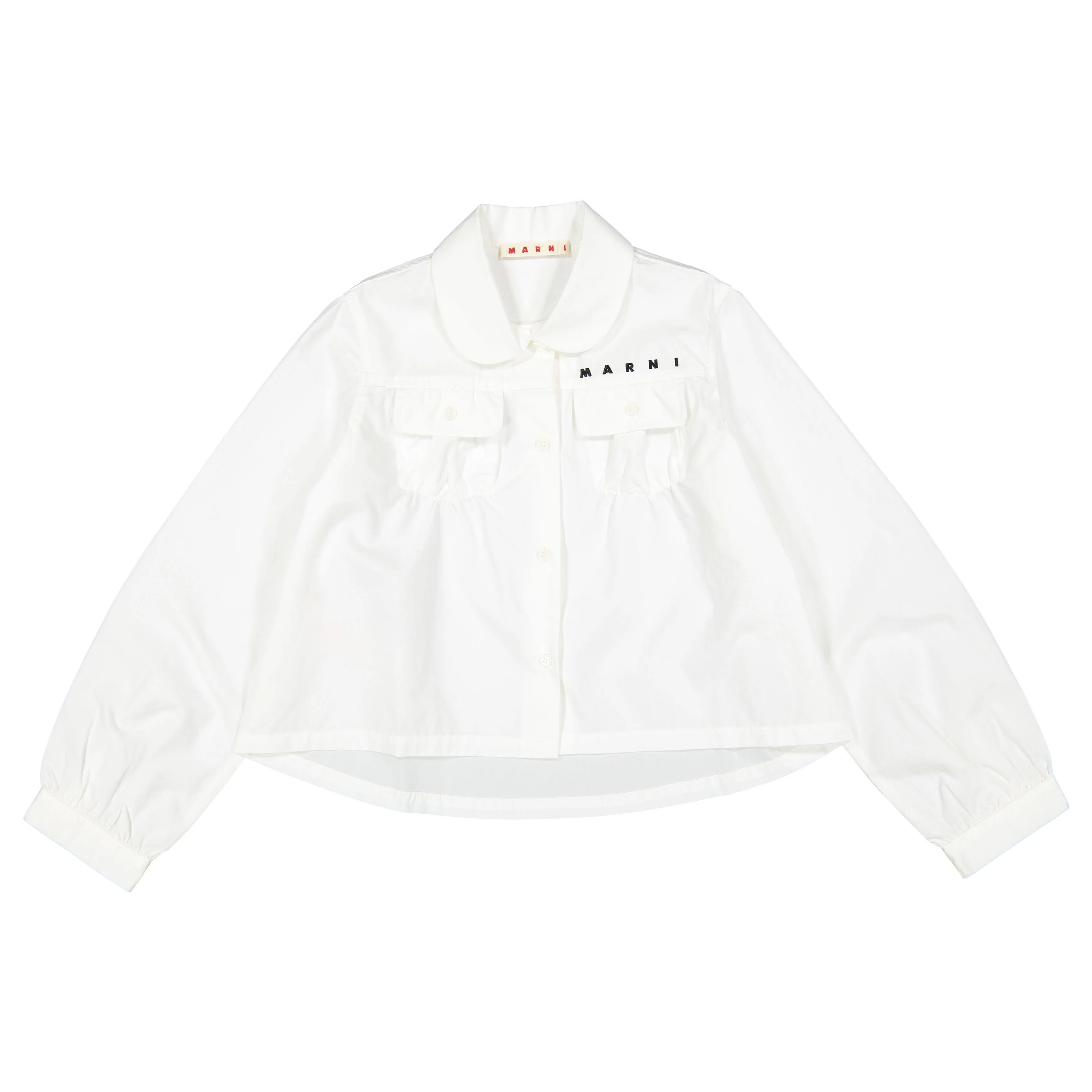 Marni White Marni Patch Shirt