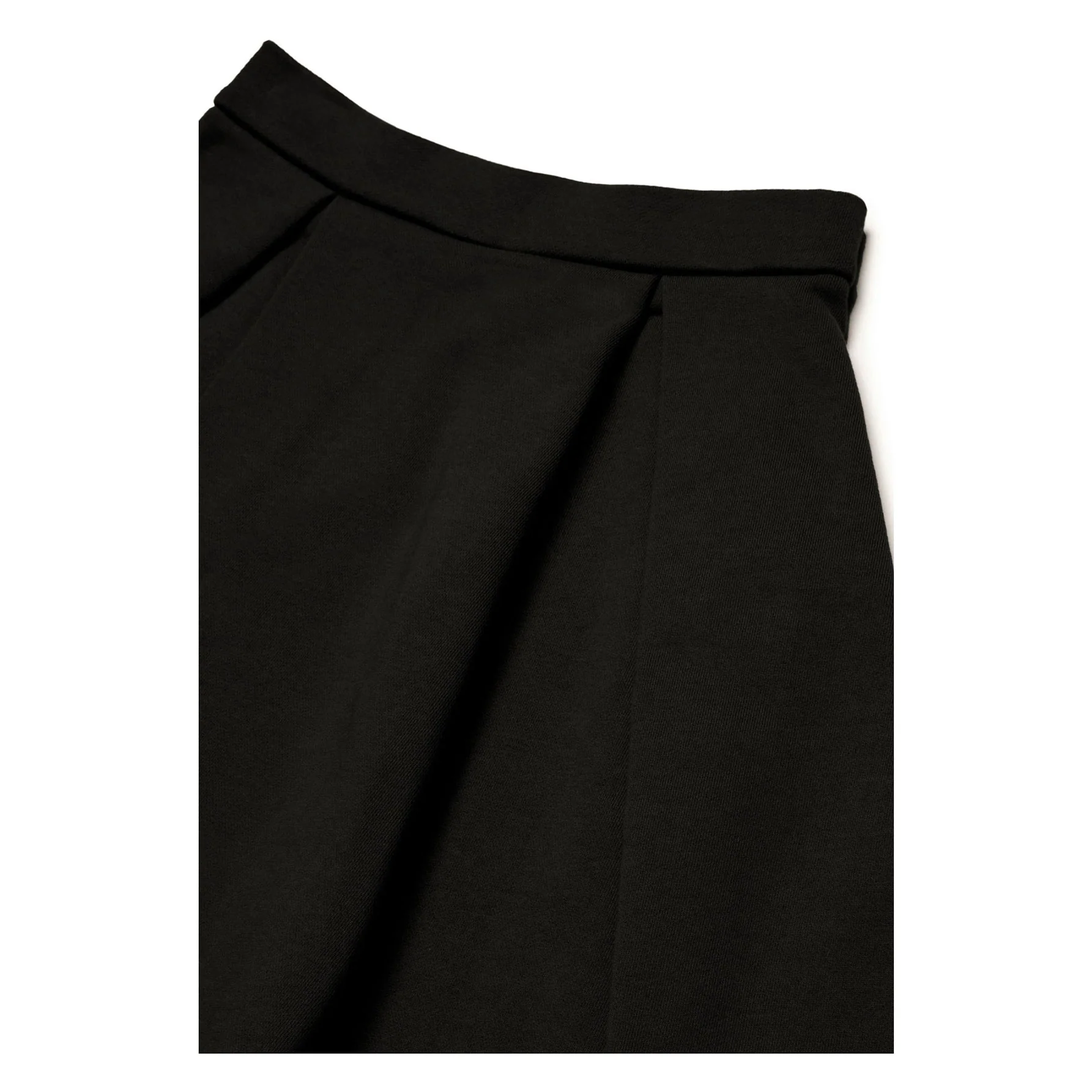 Max and Co Black Fleece Corolla Skirt - Image 3