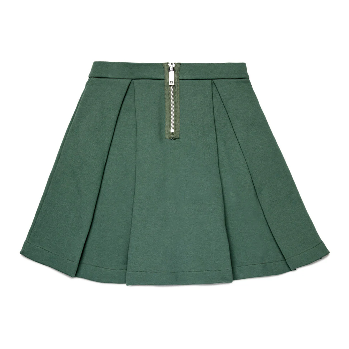 Max and Co Green Fleece Corolla Skirt - Image 2