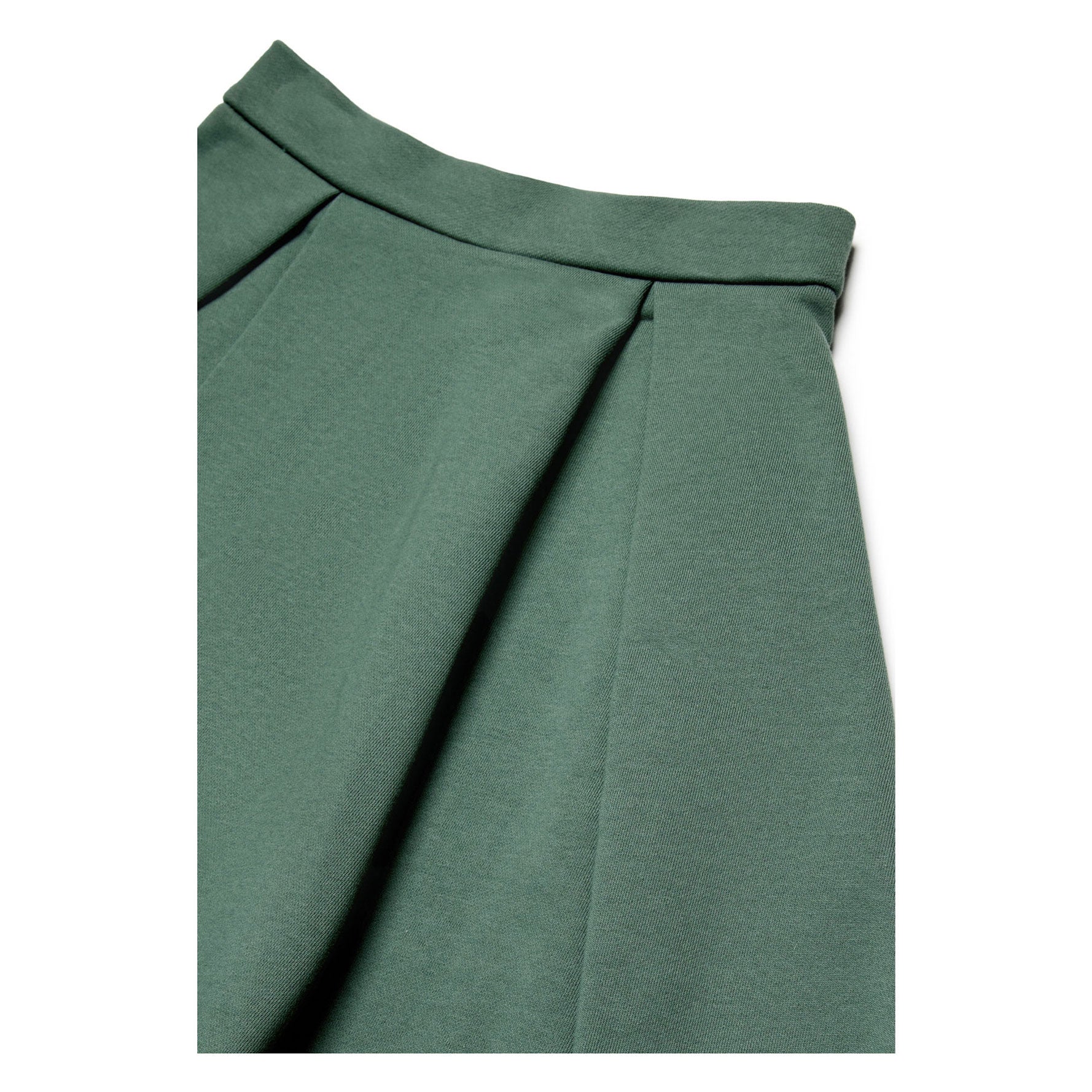 Max and Co Green Fleece Corolla Skirt - Image 3